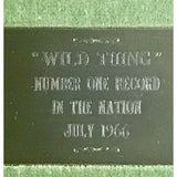 The Troggs Wild Thing 1966 Label No 1 Award