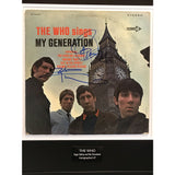 The Who Daltrey Townshend Autographed Collage w/Epperson LOA