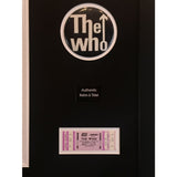 The Who Daltrey Townshend Autographed Collage w/Epperson LOA
