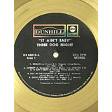 Three Dog Night It Ain’t Easy White Matte RIAA Gold LP Award presented to Chuck Negron - RARE - Record Award