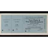 Tom Petty & the Heartbreakers Genuine 1977 Ticket Collage - Music Memorabilia