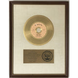 Tommy James and the Shondells Hanky Panky White Matte RIAA Gold 45 Award - RARE - Record Award