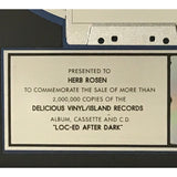 Tone Lōc Lōc-ed After Dark RIAA 2x Multi-Platinum Album Award - Record Award