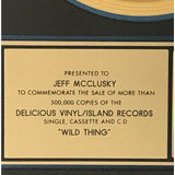 Tone Loc Wild Thing RIAA Gold Single Award - Record Award