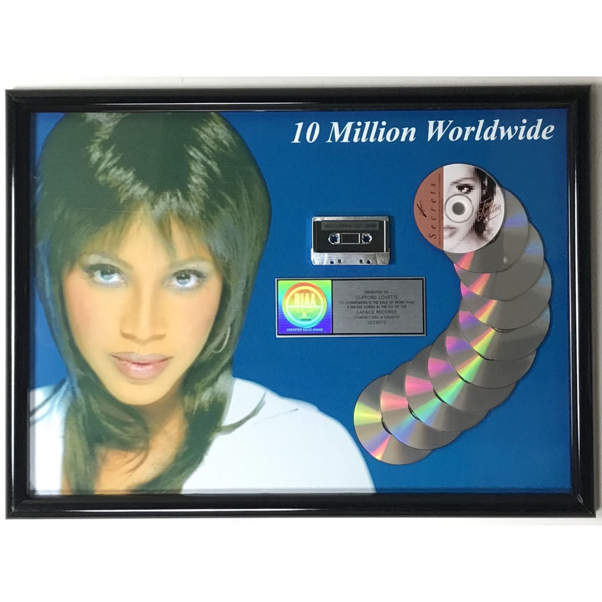 Ron Hermanで限定発売 Toni Braxton Secrets レコード 【公式通販】