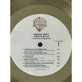 Travis Tritt t-r-o-u-b-l-e Platinum Album Award - Record Award