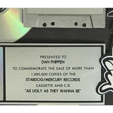 Ugly Kid Joe As Ugly As They Wanna Be RIAA Platinum EP Award - Record Award