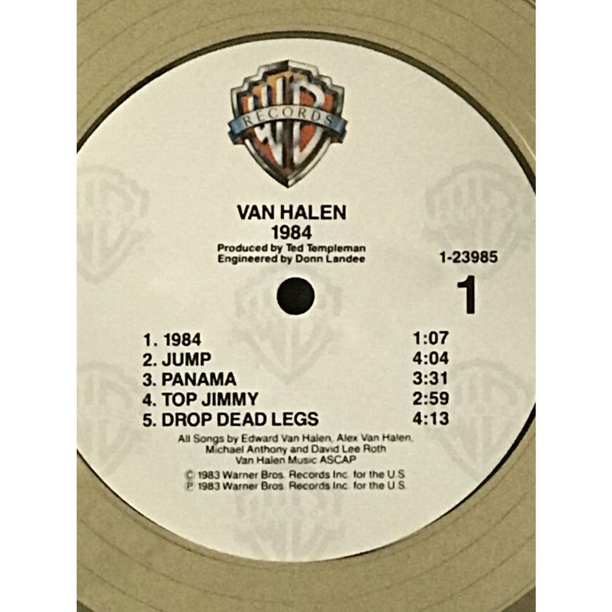 VINILO VAN HALEN 1984