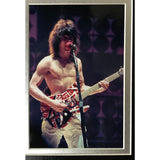 Van Halen Contract Collage Signed By Eddie Alex Roth & Anthony - BAS COA - Music Memorabilia Collage