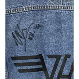 Eddie Van Halen Signed VH XL Jean Jacket w/BAS LOA - RARE - Guitar