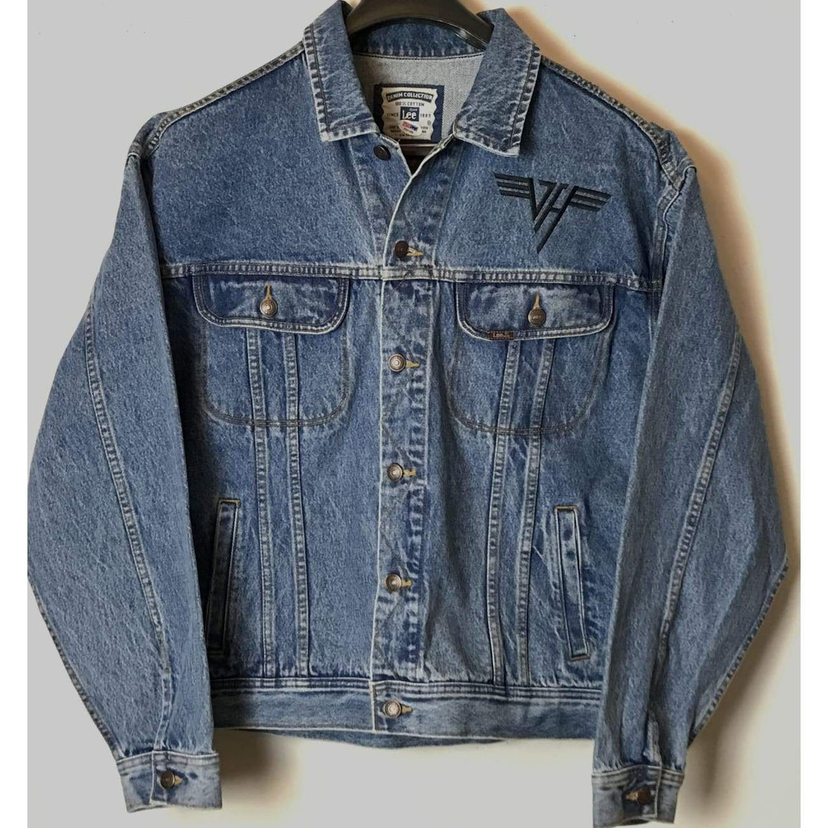 Van halen store jean jacket