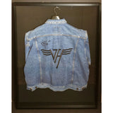 Van Halen Eddie Van Halen Signed Jean Jacket w/BAS LOA - RARE