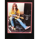 Van Halen photo signed by Eddie Van Halen w/Epperson LOA