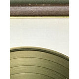 War Live White Matte RIAA Gold LP Award - RARE