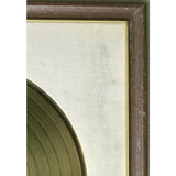 War Live White Matte RIAA Gold LP Award - RARE