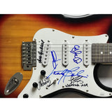 Woodstock guitar signed by 6 Woodstock artists w/JSA LOA - Guitar