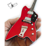 ZZ Top Billy Gibbons Gretsch Billy Bo Mini Guitar Replica - Miniatures
