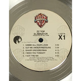 ZZ Top Eliminator RIAA 5x Multi-Platinum Album Award - Record Award