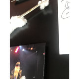ZZ Top Lyrics Collage Signed by Billy Gibbons w/BAS COA