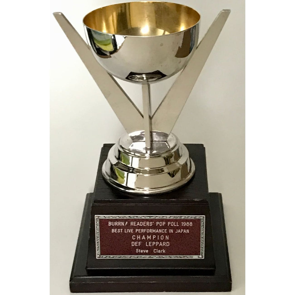 Amazing Collection Of Steve Clark Presented Def Leppard Awards: Remembering “The Riffmaster”