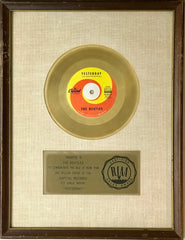 Fantastic Collection Of Artist-Presented RIAA White Matte Awards: Updated