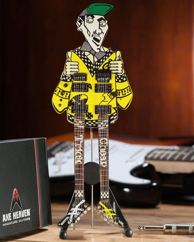 Cheap Trick Rick Nielsen Uncle Dick mini guitar