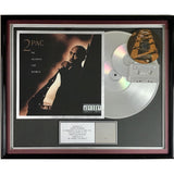 2Pac Me Against The World RIAA 2x Multi-Platinum Album Award - RARE - Record Award
