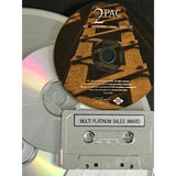 2Pac Me Against The World RIAA 2x Multi-Platinum Album Award - RARE - Record Award