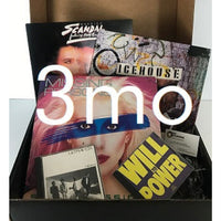 80s New Wave VINYL/CD Subscription Box: 3 6 or 12 mo. - 3 MO - Subscription Box