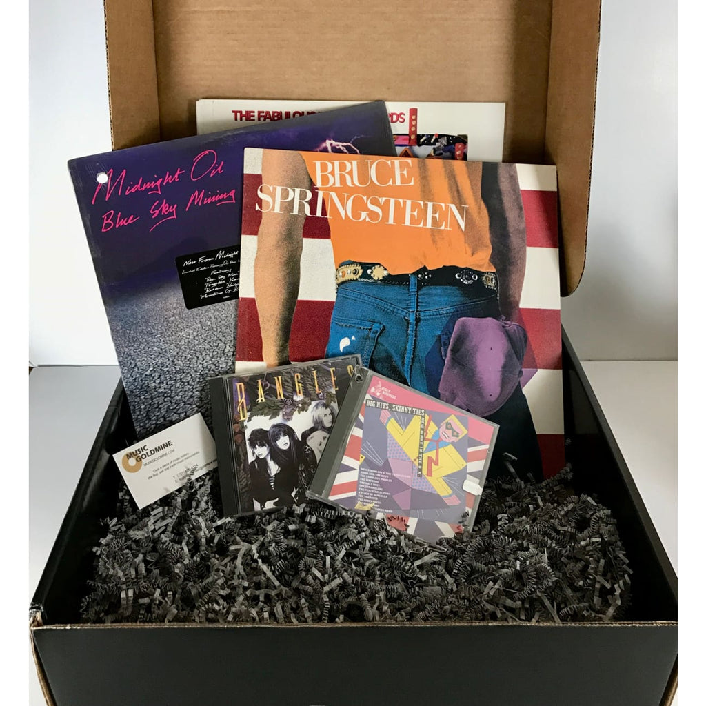 MV% ギフトBOXセット musicgoldmine.com - 80s Pop/Rock VINYL/CD Subscription Box: 3 6 or