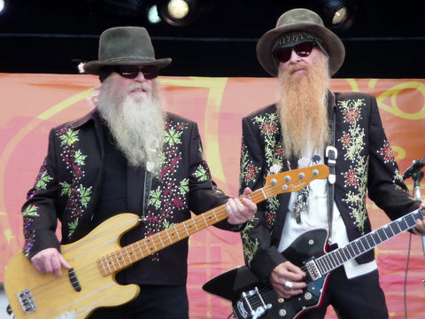 Dusty Hill of ZZ Top in 2010