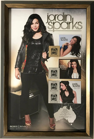 Jordin Sparks ARIA Australian record award