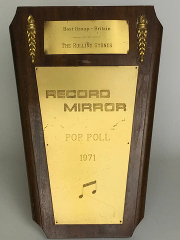 Rolling Stones UK Record Mirror Award