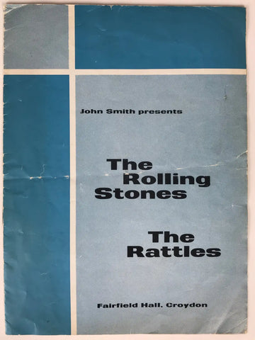 Rolling Stones 1964 concert program