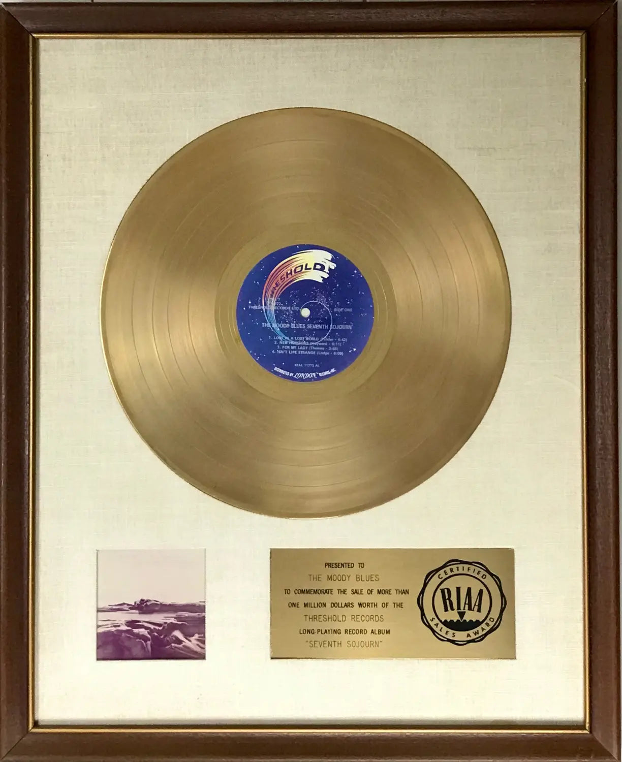 Fantastic Collection Of Artist Presented RIAA White Matte Awards: Updated