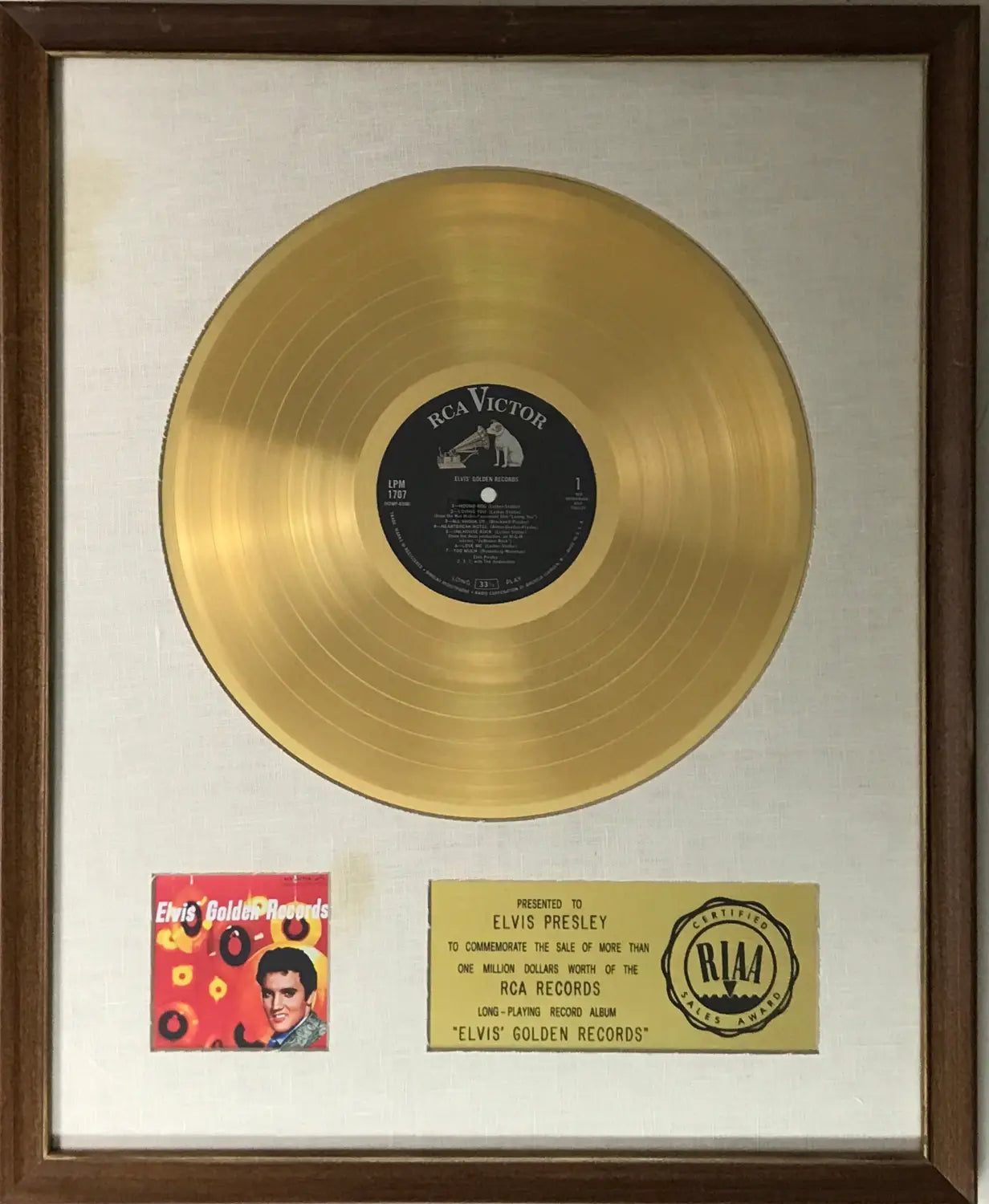 Fantastic Collection Of Artist Presented RIAA White Matte Awards: Updated