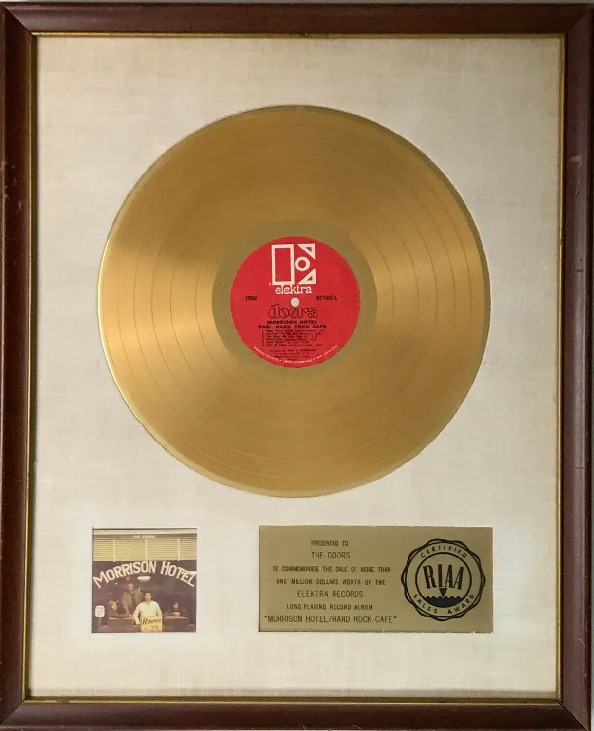 Fantastic Collection Of Artist Presented RIAA White Matte Awards: Updated
