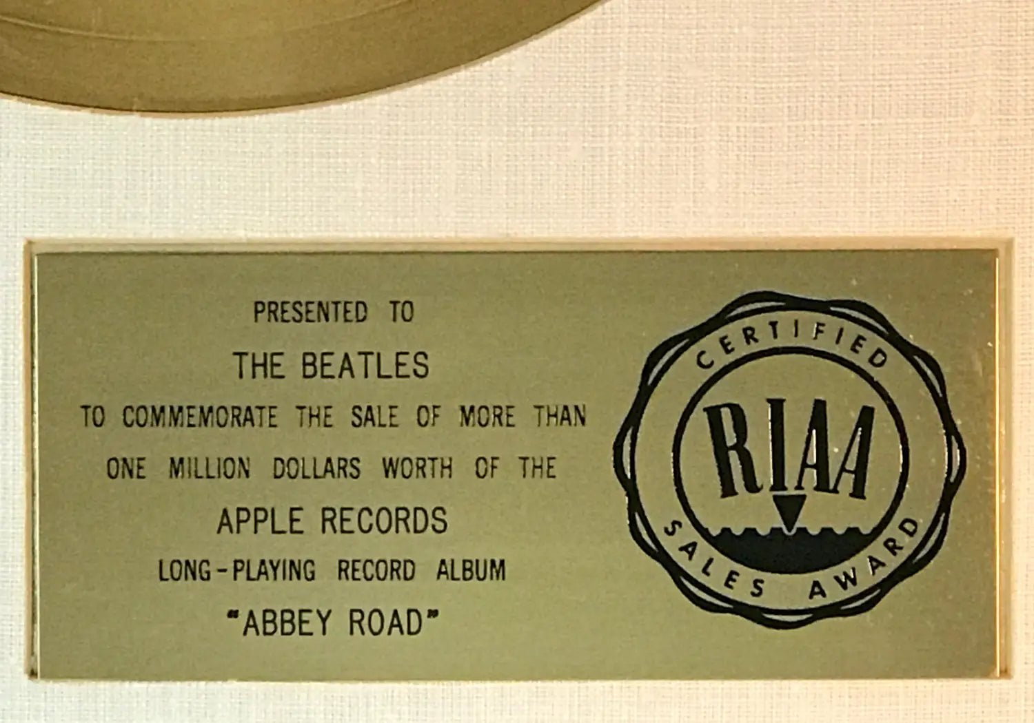 Inside RIAA White Matte Awards: Determining Authenticity