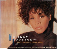 Whitney Houston I Will Always Love You 45 sleeve