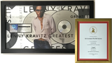 Lenny Kravitz Greatest Hits RIAA 3x Multi-Platinum Award, NEW sealed + Grammy Win Certificate