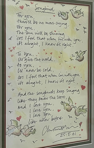 Top 10 Most Valuable Handwritten Song Lyrics