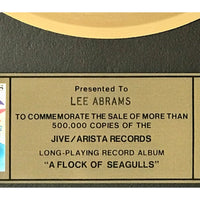 A Flock Of Seagulls debut 1980s Arista Records Award - Record Award