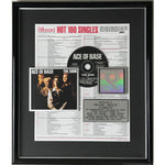 Ace Of Base The Sign RIAA Platinum Single Award - Record Award