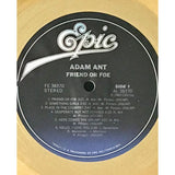 Adam Ant Friend Or Foe RIAA Gold LP Award - Record Award