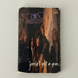 Aerosmith ’Janie’s Got a Gun’ Cassette Single (1989) 22727-4 - Media