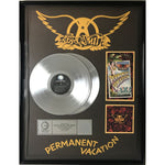 Aerosmith Permanent Vacation RIAA 2x Platinum Album Award - Record Award