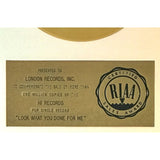 Al Green ’Look What You’ve Done For Me’ RIAA Gold Single 45 Award - RARE - Record Award