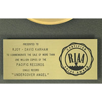 Alan O’Day ’Undercover Angel’ RIAA Gold Single Award - Record Award