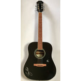 Alice In Chains Jerry Cantrell Signed Epiphone Acoustic Guitar w/JSA LOA - Guitar