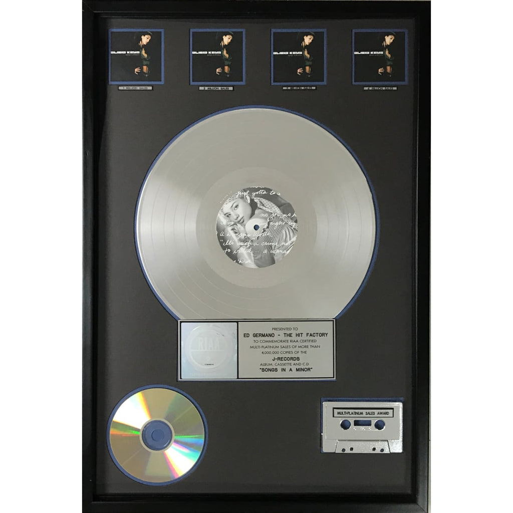 musicgoldmine.com - Alicia Keys Songs In A Minor RIAA 4x Multi